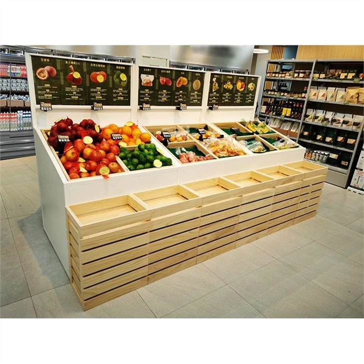 fruit and veg display